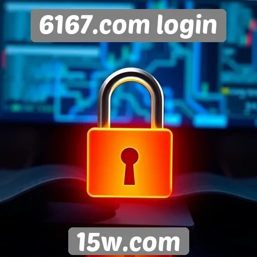 Análise da segurança do login no site 6167.com