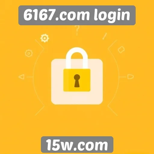 Segurança e proteção ao fazer login no 6167.com